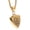 Gold Dog, variant on Women Men's Cute 12 Chinese Zodiac Pendant Necklace Zodiac Sign Jewelry Chain Silver Rat