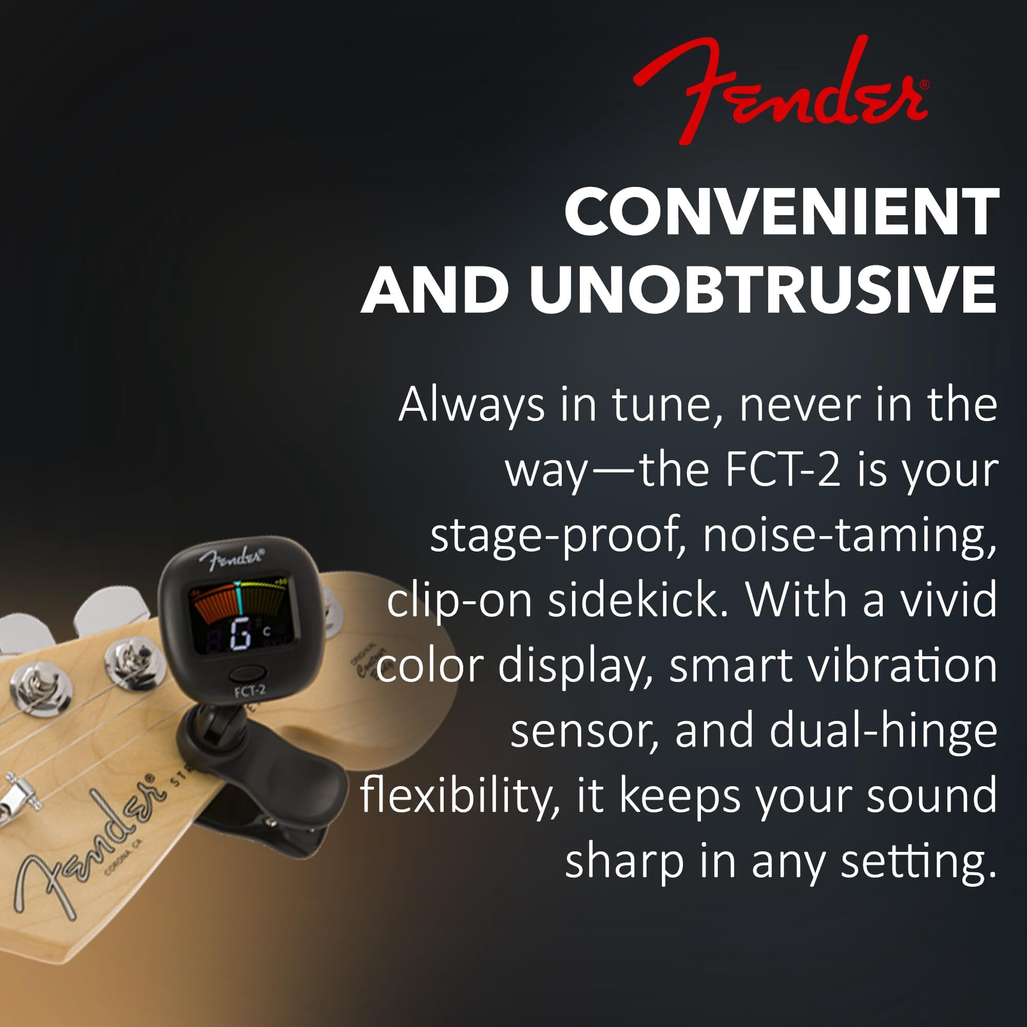 Fender FCT-2 Professional Clip-On Tuner