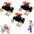 thumbnail image 1 of Universal Battery Disconnect Switch - Universal Battery Disconnect & Leak Protector,12V/24V Car Battery Disconnect Switch,Waterproof Battery Kill Switch for Cars (Pure Copper Version, Version*3), 1 of 9