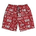 thumbnail image 3 of Uemuo Ho Funny Christmas Pattern Men's Swim Trunks Hawaiian Beach Bathing Suit Swimsuits Beach Quick-Dry Shorts with Pockets-X-Large, 3 of 9