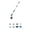Green, variant on 9 in 1 Cordless Cleaning Brush 5Speed Mode 2000mAh Extendable Poles Scrubber Cleaners For Home Car Appliances