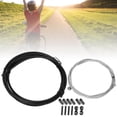 thumbnail image 4 of SHAR Bicycle Brake Shift Cable Line Wire Housing Set Derailleur Kits Bike AccessoriesBlack, 4 of 15