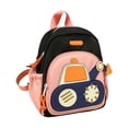 thumbnail image 4 of Weebloom School Backpack For Kids Boys Girls Lightweight Cartoon Cute Preschool Lightweight Design Bookbag Elementary Middle School Black, 4 of 5