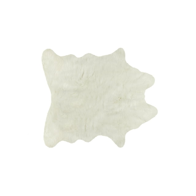Luxe Classic Faux Hide Rug | 4.25'x'5