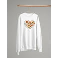 thumbnail image 3 of Storybook Style Flowers Sweatshirt Women -Image by Shutterstock, Female x-Large, 3 of 4