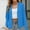 BU2, variant on Sales Today Clearance Women's Blazers & Suit Jackets Women's Autumn Solid Color Collarless Slim Fit Long Sleeved Suit Jacket