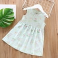 thumbnail image 6 of Esaierr Kids Baby Summer Floral Dress for Girls,Toddler Sleeveless Princess Skirt Pullover Vest Skirt Dresses Casual Dress Beach Skirt,Sizes 1-8Y, 6 of 8