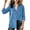 Light Blue, variant on Besolor Button down Shirts for Teen Girls Fall Corduroy Casual Loose Long Sleeve Outwear Lapel Tops with Pocket(12-13 Years,Hot Pink)