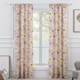thumbnail image 1 of Greenland Home Fashions Misty Bloom Window Panel Pair Pink, 1 of 3