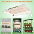 thumbnail image 2 of MarkSHINE DW 1000 Grow Lights for Indoor Plants LED Grow Light Bulbs Full Spectrum Samsung LEDs Sunlike Veg Flower All Stage Hydroponics 600W 1000W 2000W No noise, 2 of 10