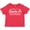 Red, variant on Inktastic From Santa Fe New Mexico in White Distressed Text Boys or Girls Toddler T-Shirt