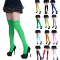 thumbnail image 3 of Women Thigh High Socks Extra Long Cotton Solid Color Tall Long Boot Stockings Leg Warmer Hosiery, 3 of 8