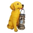 thumbnail image 1 of Lámpara de estatua de perro de decoración de césped colgante de Gloria Linterna de la estatua, 1 of 9