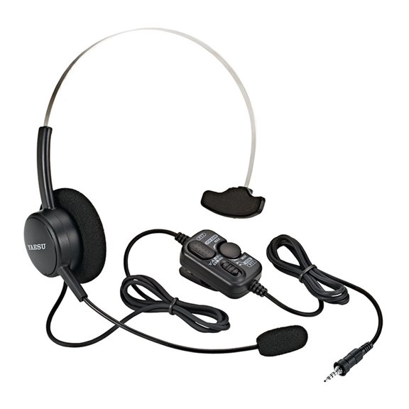 7" Black Standard Horizon SSM-64A Vox Headset