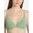 thumbnail image 4 of No Boundaries Lightly Lined Underwire T-Shirt Bra, Women's 34A to 40DDD, 4 of 6