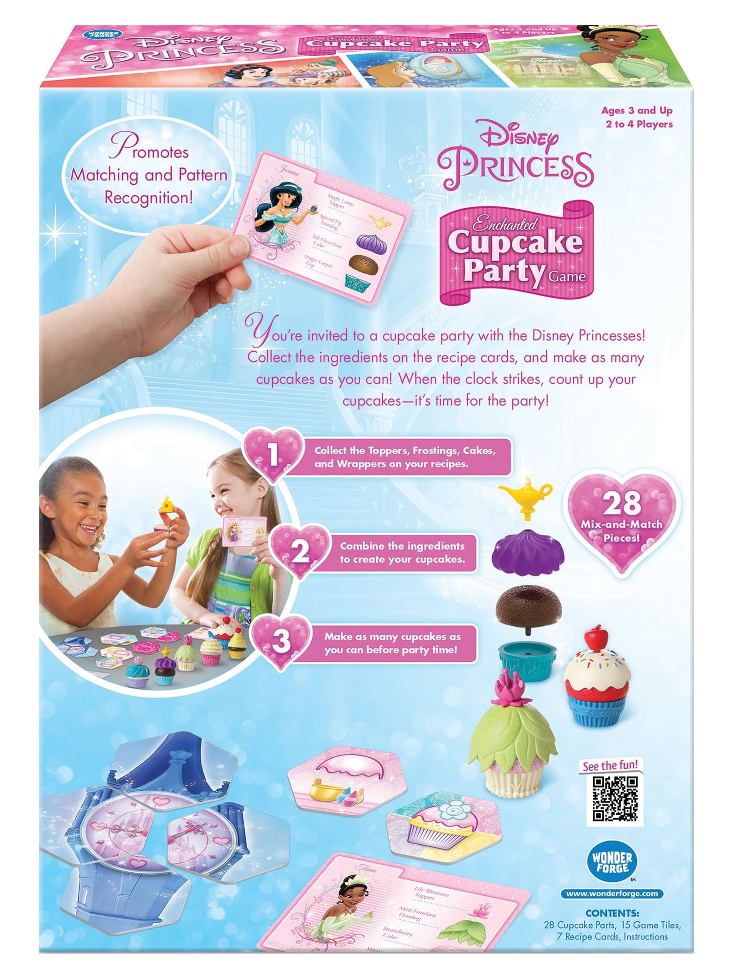 Wonder Forge Disney Princess Enchanted Cupcake Party Board Game - image 3 of 4