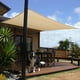 thumbnail image 1 of Kit Malla Sombra 6x4 100% Impermeable + Ganchos Fijacion beige CH Sky Green HJMGKT130000, 1 of 9