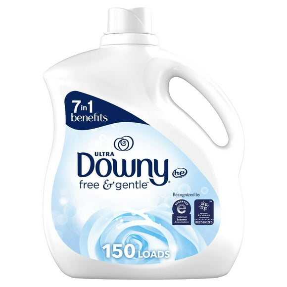 Downy Ultra Free & Gentle Laundry Liquid Fabric Softener (Fabric Conditioner), Hypoallergenic, 3.29L