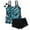 *33Green, variant on Women's U Neck Rainbow Print 2 Piece Tankini Swimwear for Beach Vacation & Swimming Multicolor S
