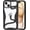 Black, variant on Cool 3D Snake Cases for iPhone 14/13, Creative Hollow Dissipate Heat Design Soft Electroplated Shockproof Cover for iPhone 14/13 Black