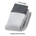 thumbnail image 3 of Home Improvement,Air Conditioner Insulation Cover Protective Sleeve For AC Unit Heat Round Design Durable Fabric Material Universal Fit, Protective Cover, 3 of 6