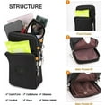 thumbnail image 4 of KXF Waterproof Nylon Cute Crossbody Cell Phone Purse Smartphone Wallet Bag for Women, 4 of 5