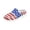 T6-Blue, variant on American Flag Shoes for Women Men Lightweight Breathable Canvas Patriotic Sneakers Non-Slip Durable Sole Slip-On Design Casual Everyday Wear for 4th of July Outdoor Walks Travel Daily Use,White 39