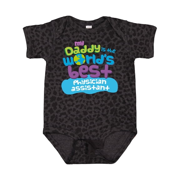 Inktastic Physician Assistant Daddy Boys or Girls Baby Bodysuit