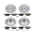 thumbnail image 2 of Power Stop Front and Rear Euro-Stop ECE-R90 Certified Brake Pad and Rotor Kit ESK5708 Fits 2008 Volvo XC90, 2 of 5