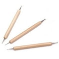 thumbnail image 1 of MasteelfCA 3pcs Ball Styluses Tool Set for Embossing Pattern Clay Sculpting Carving Tool, 1 of 6