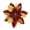 Brick Red, variant on Jieadkavo Artificial Christmas Flowers, Glitter Poinsettia Decorations 5.7 Inch with Stems for Tree Wreath Garland Holiday Party Decor, 12PC Red