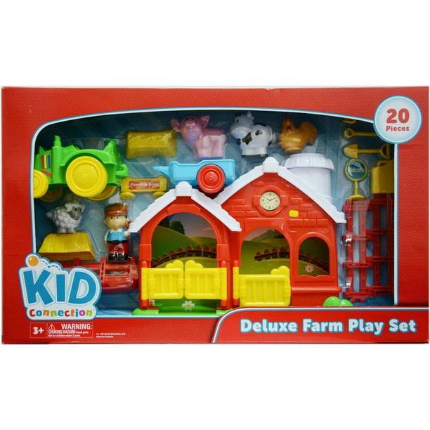 Kid Connection Deluxe Farm Play Set