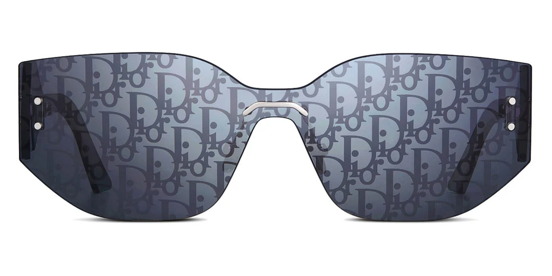 Christian Dior Diorclub M6U Sunglasses Blue Logo Oblique