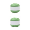 thumbnail image 4 of jesticaly 1 Ball DIY Crochet Cotton Thread 50g Knitting Thread For Sweater Tapestry Scarf fruit green 2Set, 4 of 6