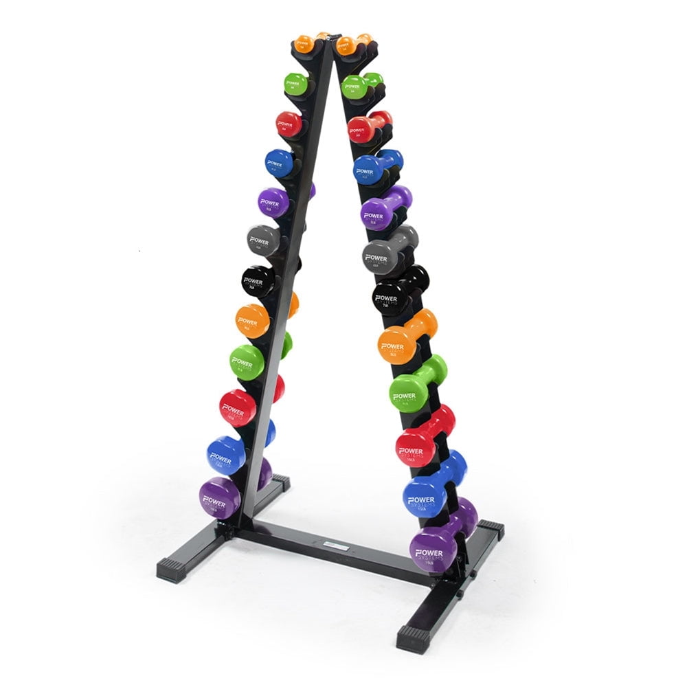 Neoprene/vinyl Vertical Dumbbell Rack