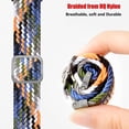 thumbnail image 4 of Compatible con la serie Huawei Samsung, correa de nailon elástica ajustable, correa de nailon trenzada, pulseras elásticas deportivas para mujeres y hombres, 4 of 8