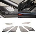 thumbnail image 5 of Cubierta de salida de ventilación de aire/embrague de acero inoxidable para RZR PRO XP Ultimate 2021 2022 Accesorios Plata, 5 of 5