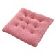 thumbnail image 2 of Cojín grueso para silla de oficina y hogar | Cojín cuadrado de 45 x 45 cm con cierres de velcro | Cojín de terciopelo lavable a máquina para silla de escritorio, estudiante, suelo o coche, 2 of 4