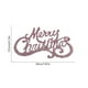 thumbnail image 3 of Decoraciones navideñas, adornos navideños, medalla con letras navideñas para colgar, corona navideña original para colgar, adornos navideños para el árbol de Navidad, letrero de plástico con el alfabe, 3 of 6