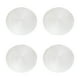 thumbnail image 1 of Tapete para de comedor Cateissary 4x duradero y resistente a las manchas Mostrada blanco, 1 of 6