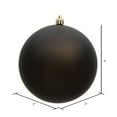 thumbnail image 2 of Vickerman 3" Gunmetal Matte Ball Ornament, 12 per Bag, 2 of 5