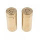 thumbnail image 5 of Saleros Y Pimenteros Con Orificios Para Verter - Dispensador De Especias de material acero Inoxidable - Perfecto Para Acampar, Caminar, Viajar Y Libre Oro BLESIY Salt Pepper Shaker, 5 of 8