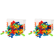 thumbnail image 2 of Bloques Con Forma Cgtredaw 200 Piezas Juego Ladrillos Divertidos, 2 of 6