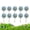 Silvery, variant on Reflective Pinwheels with Stakes, Colorful Sparkly Lawn Windmill, Plastic Reflective Pinwheels Device for Balcony Party Yard Garden Farm Decorations