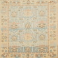 thumbnail image 1 of Ahgly Company Indoor Square Abstract Brown Oriental Area Rugs, 7' Square, 1 of 6