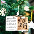 thumbnail image 3 of Adornos navideños, regalos navideños, citas bíblicas de madera, adornos navideños de nacimiento, colgantes para decoración navideña del hogar, colgante del nacimiento de Jesús, 3 of 6