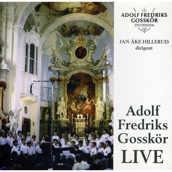 Adolf Fredriks Gossk R - Live - Music & Performance - CD