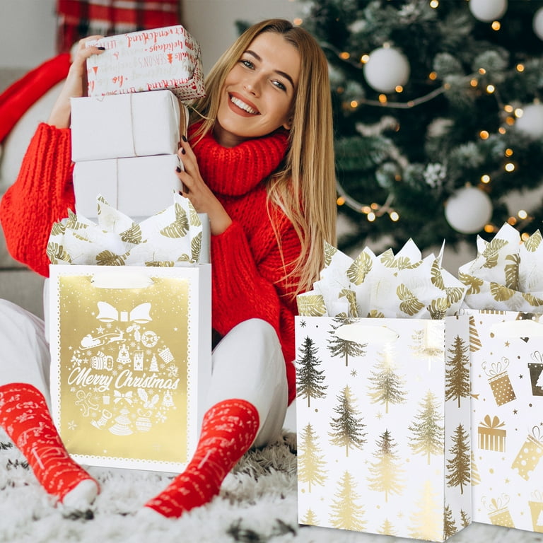 Christmas wrapping bags new arrivals