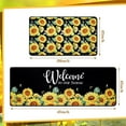 thumbnail image 3 of Bencailor 2 Pcs Sunflower Kitchen Rugs and Mats Set of 2 Sunflower Decor Sunflower Rugs for Kitchen Christmas Floor Mat Non Slip Washable Runner Doormat Home Holiday Decor, 17 x 30 Inch, 17 x 47 Inch, 3 of 6