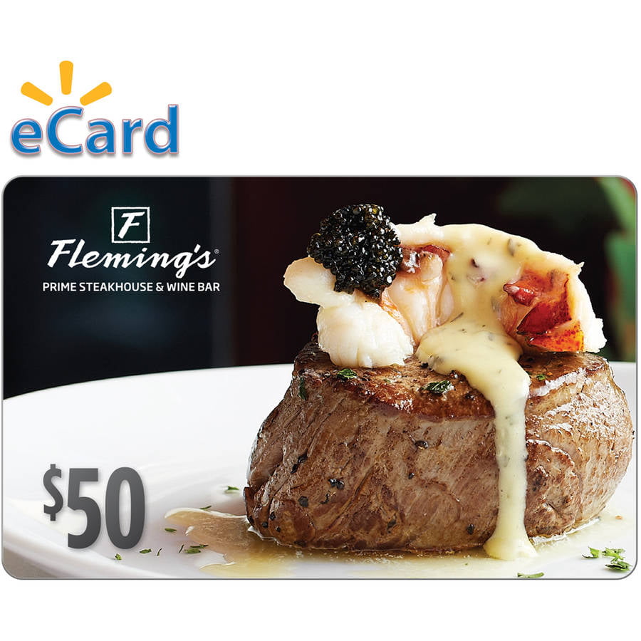 Flemings 50 Gift Card (email Delivery)